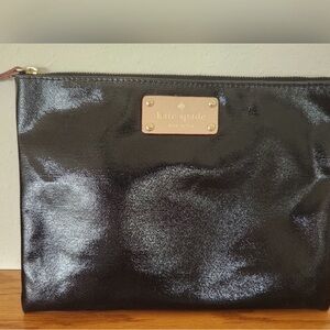 Kate Spade Black and Tan Clutch -NWOT